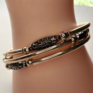 Sterling Wrap-Around Bangle